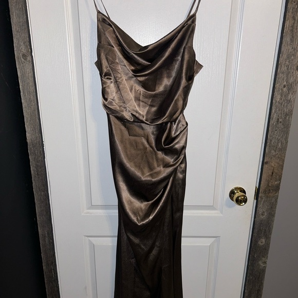 Birdy grey bridesmaid dress - Picture 3 of 6